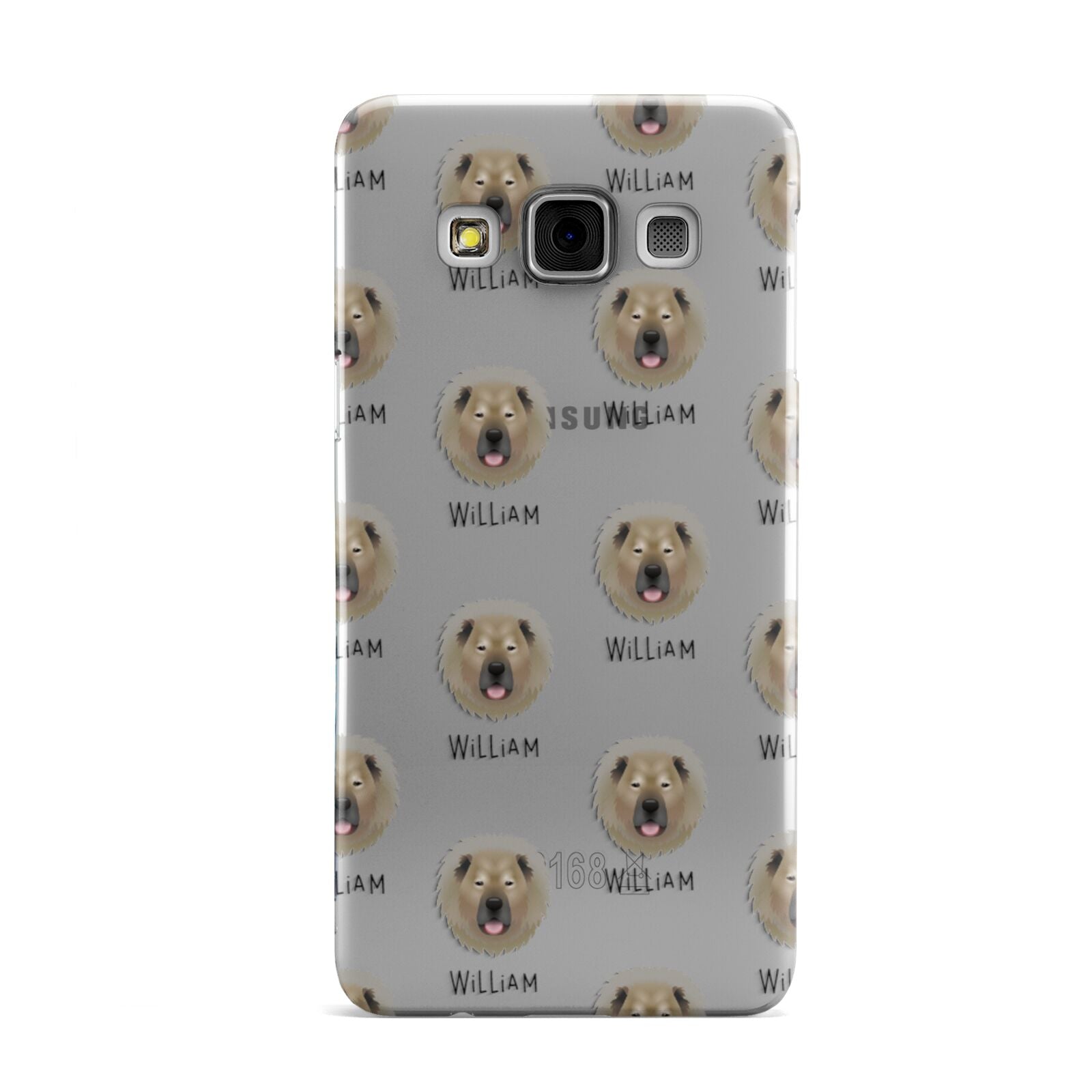 Causasian Shepherd Icon with Name Samsung Galaxy A3 Case