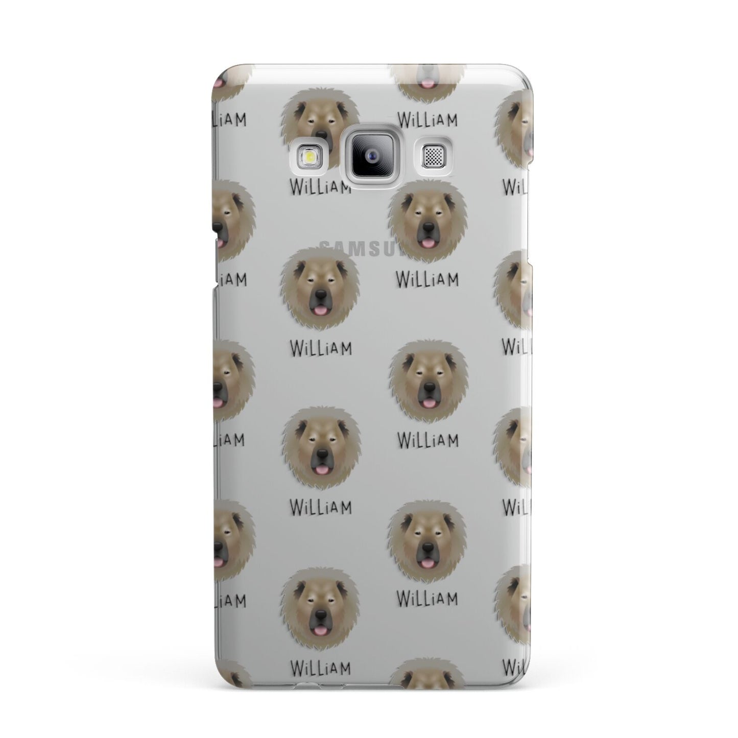 Causasian Shepherd Icon with Name Samsung Galaxy A7 2015 Case