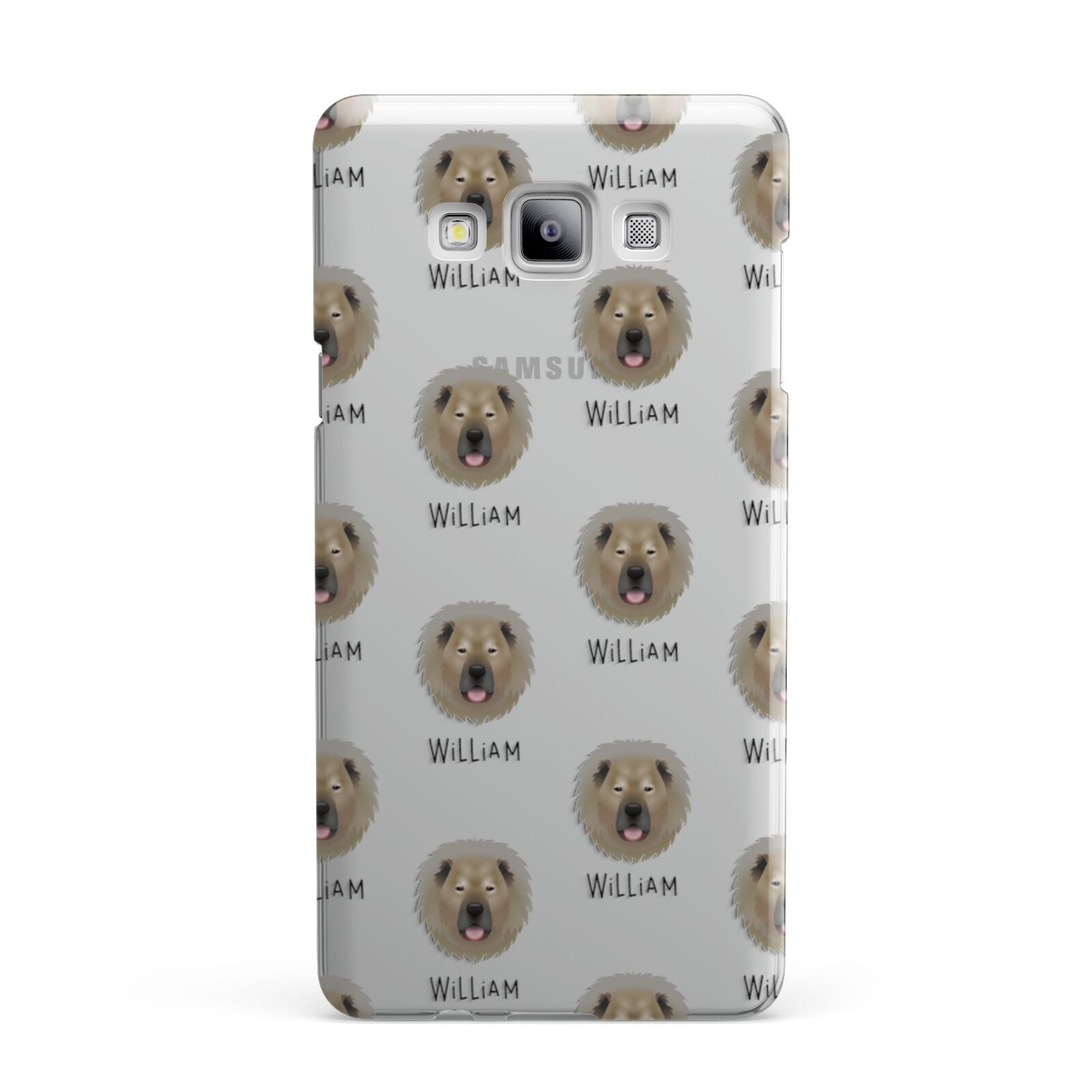 Causasian Shepherd Icon with Name Samsung Galaxy A7 2015 Case