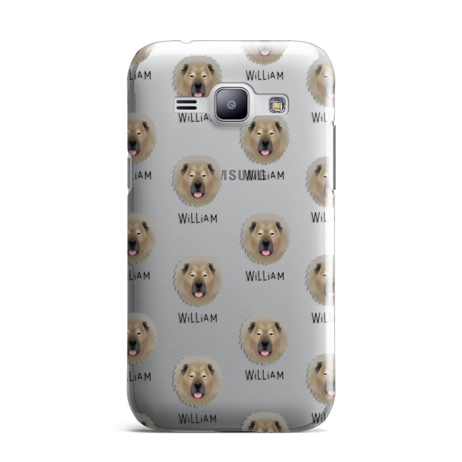 Causasian Shepherd Icon with Name Samsung Galaxy J1 2015 Case