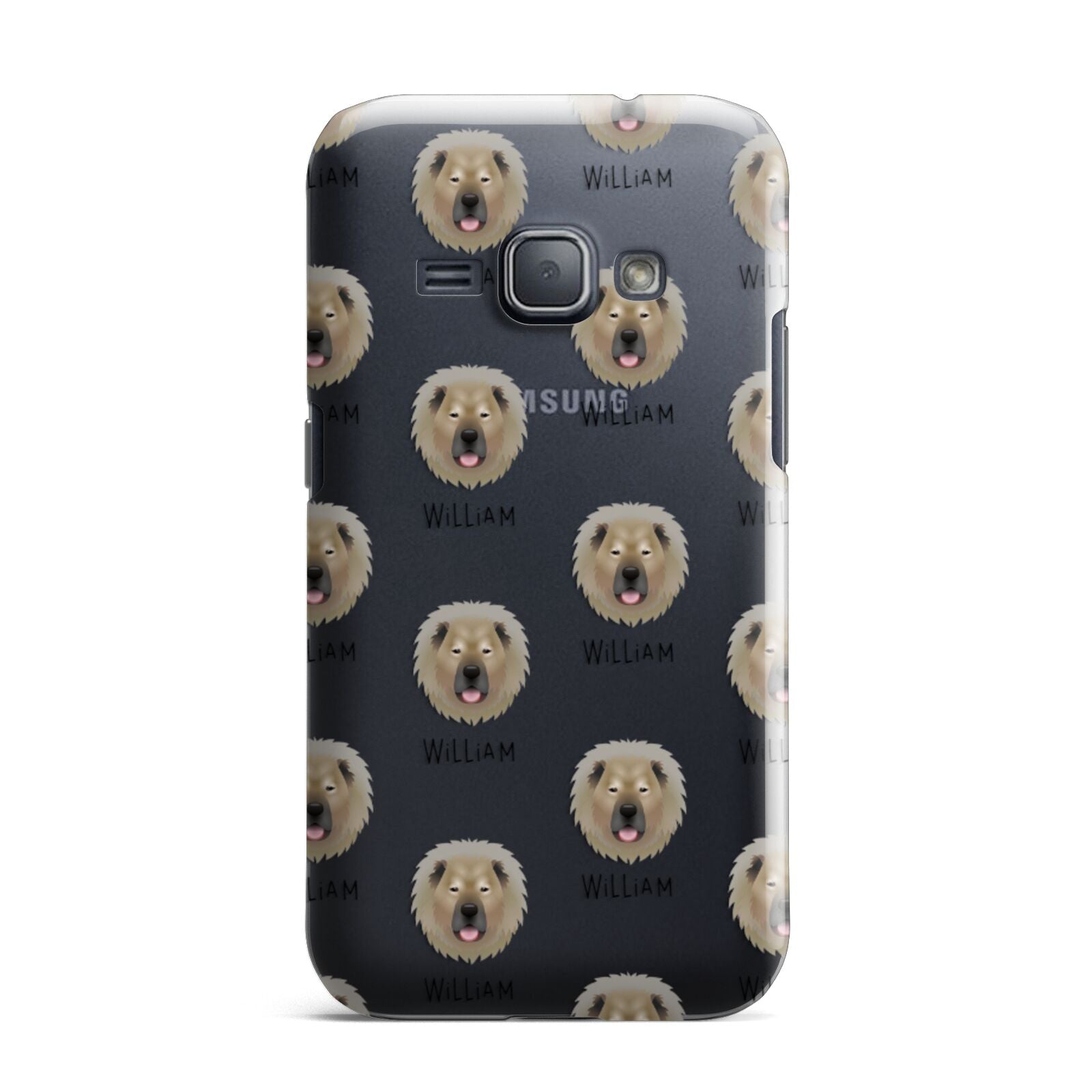 Causasian Shepherd Icon with Name Samsung Galaxy J1 2016 Case