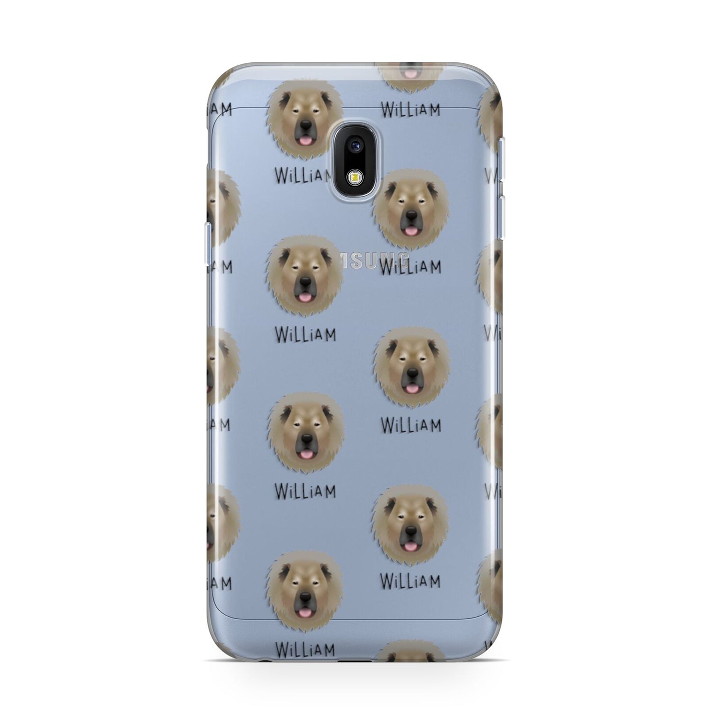 Causasian Shepherd Icon with Name Samsung Galaxy J3 2017 Case