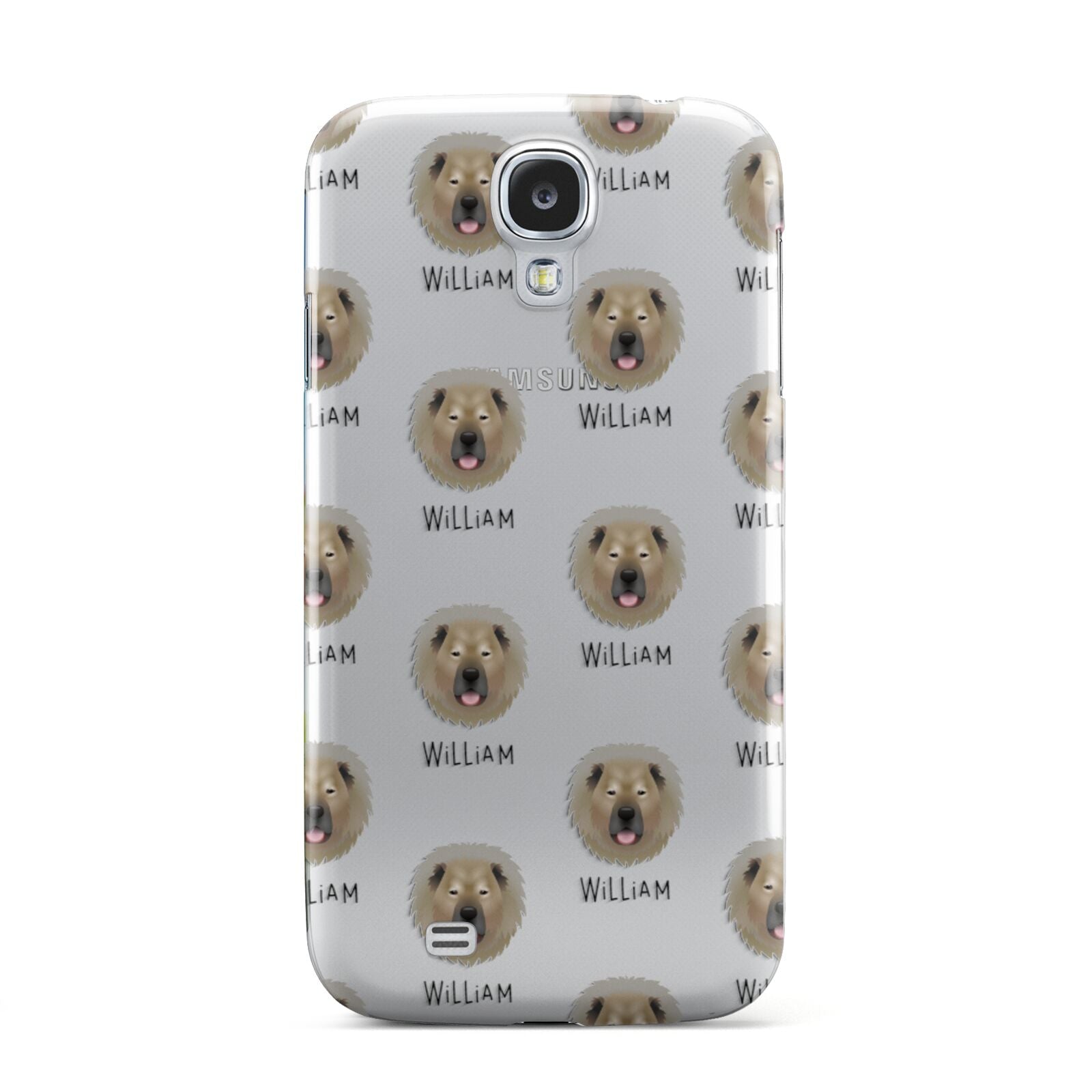 Causasian Shepherd Icon with Name Samsung Galaxy S4 Case