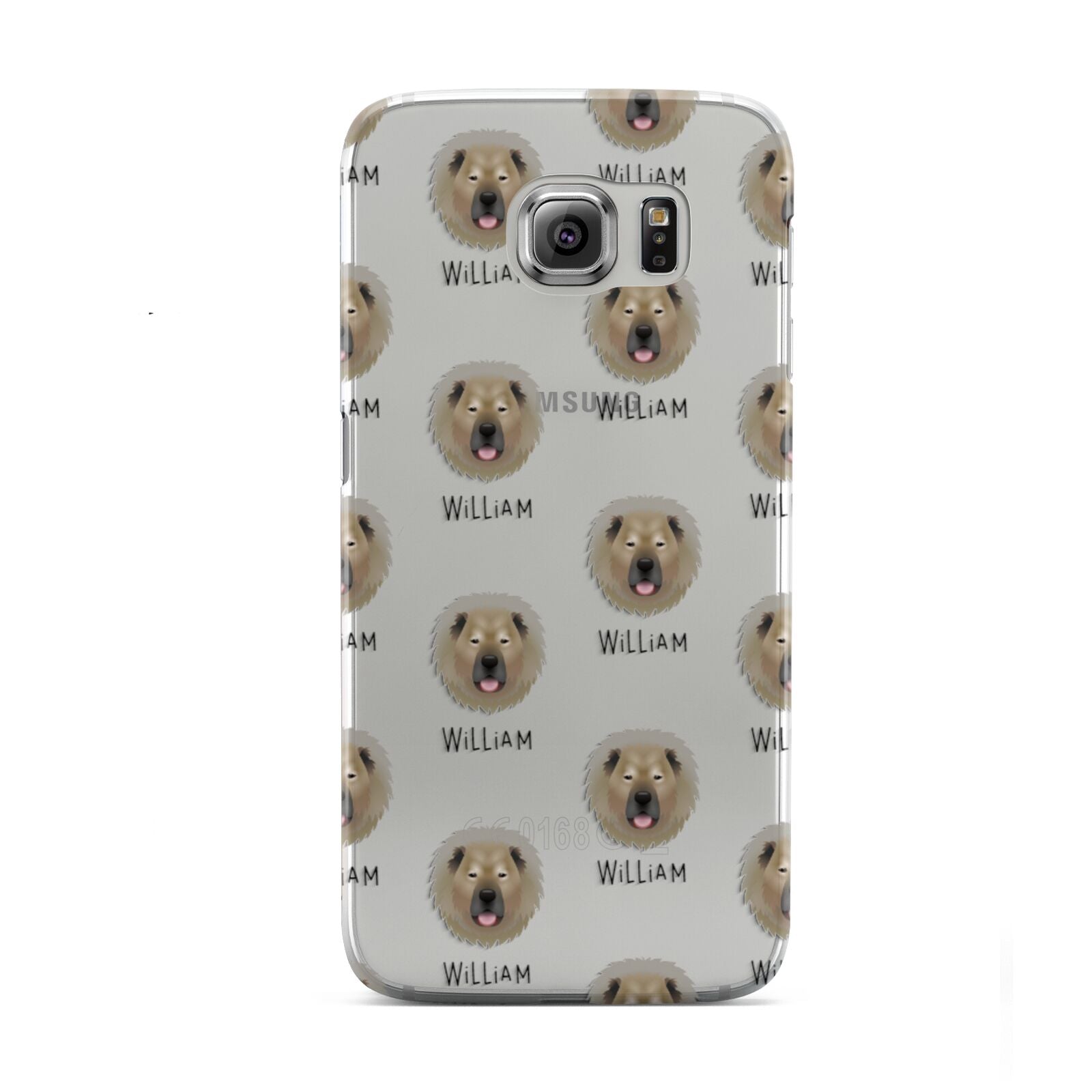 Causasian Shepherd Icon with Name Samsung Galaxy S6 Case