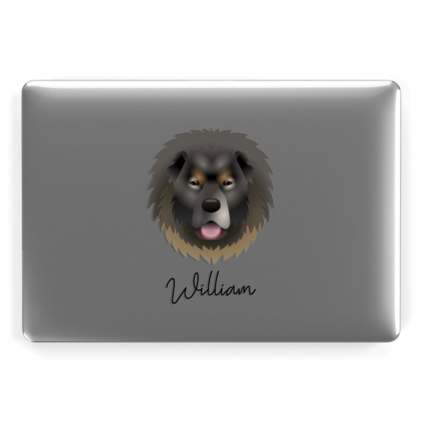 Causasian Shepherd Personalised Apple MacBook Case