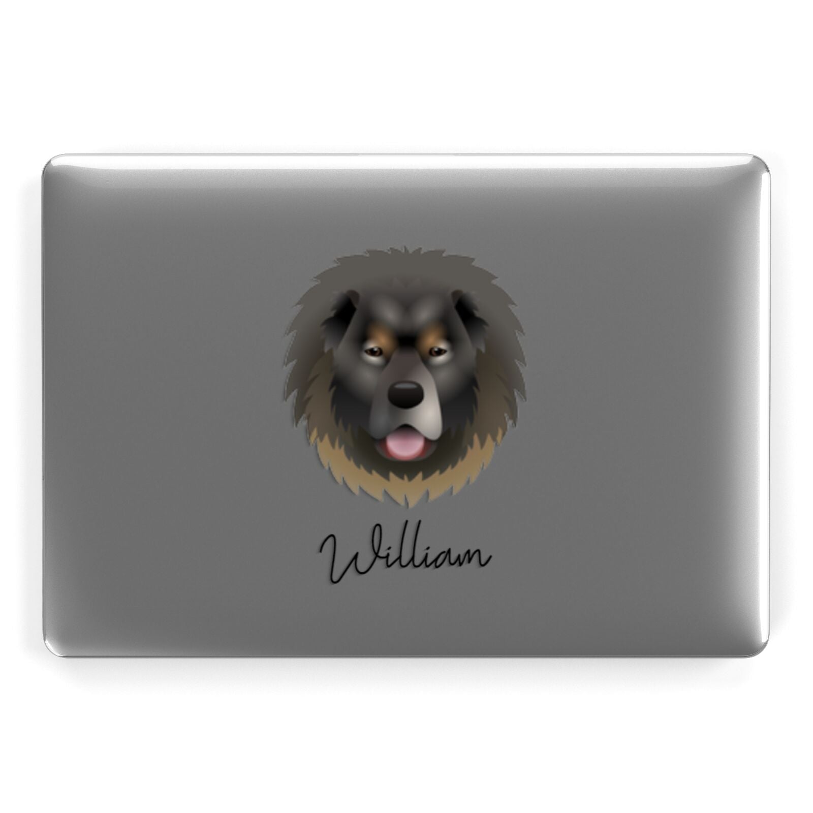 Causasian Shepherd Personalised Apple MacBook Case
