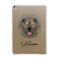 Causasian Shepherd Personalised Apple iPad Gold Case