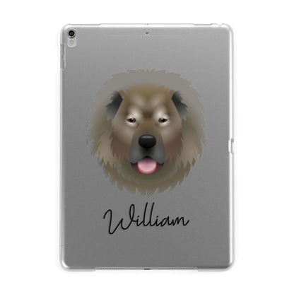 Causasian Shepherd Personalised Apple iPad Silver Case