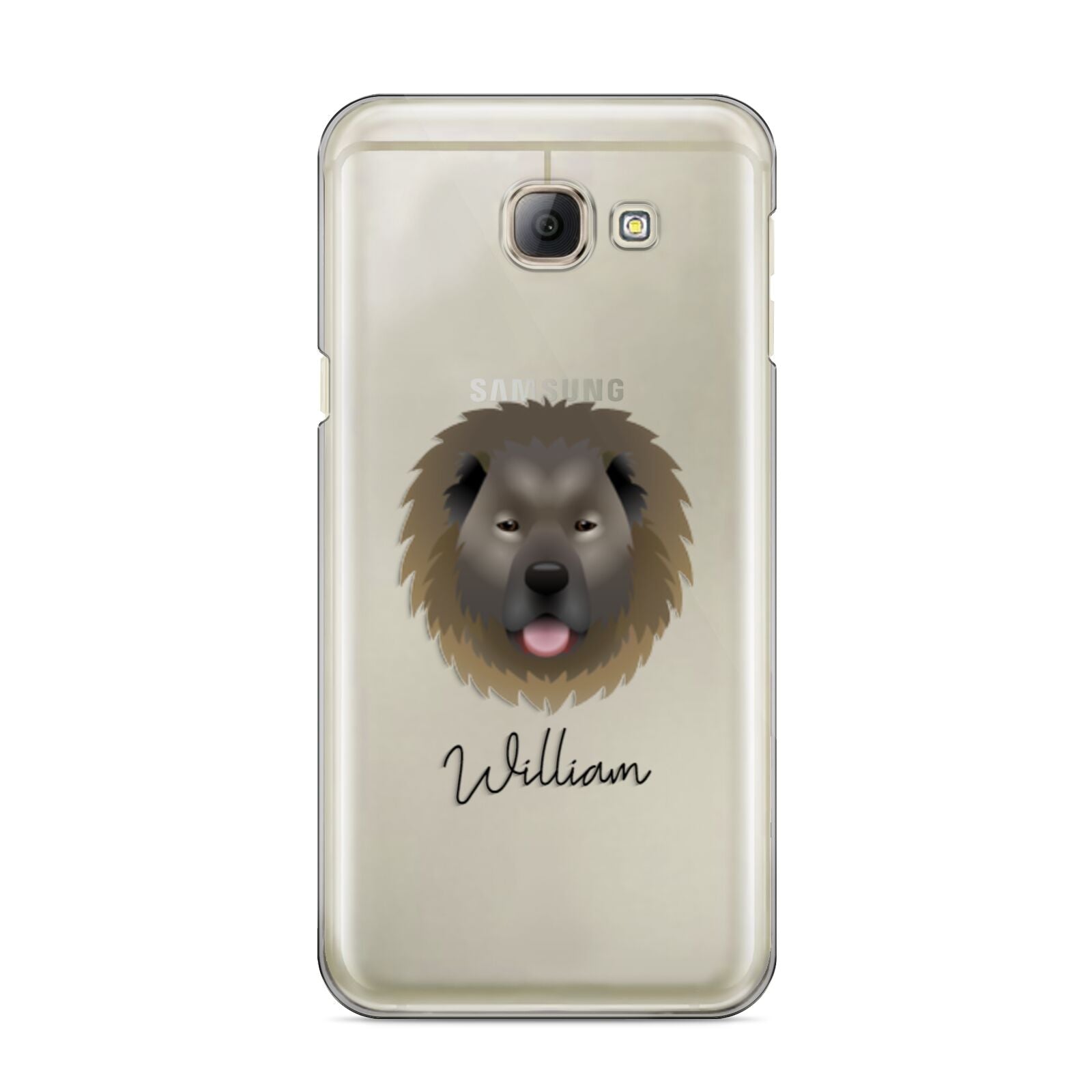 Causasian Shepherd Personalised Samsung Galaxy A8 2016 Case
