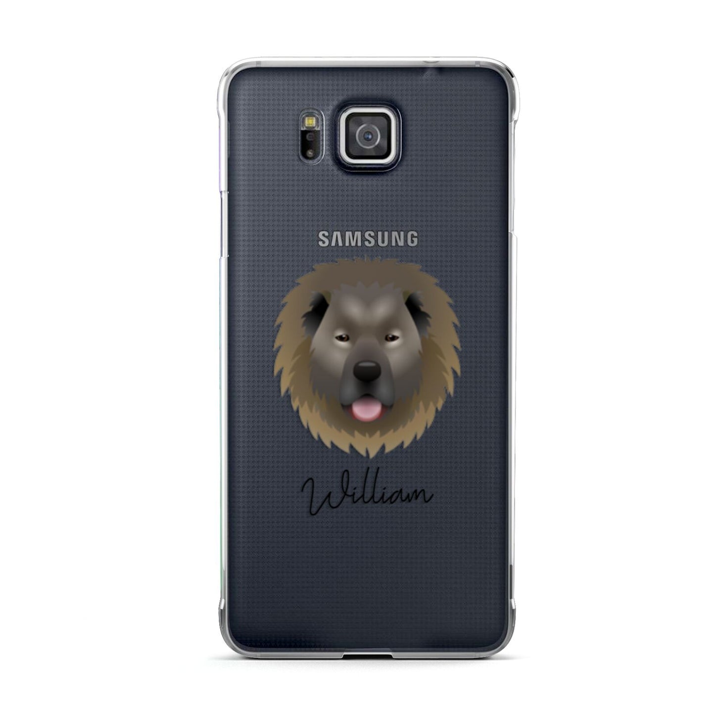 Causasian Shepherd Personalised Samsung Galaxy Alpha Case