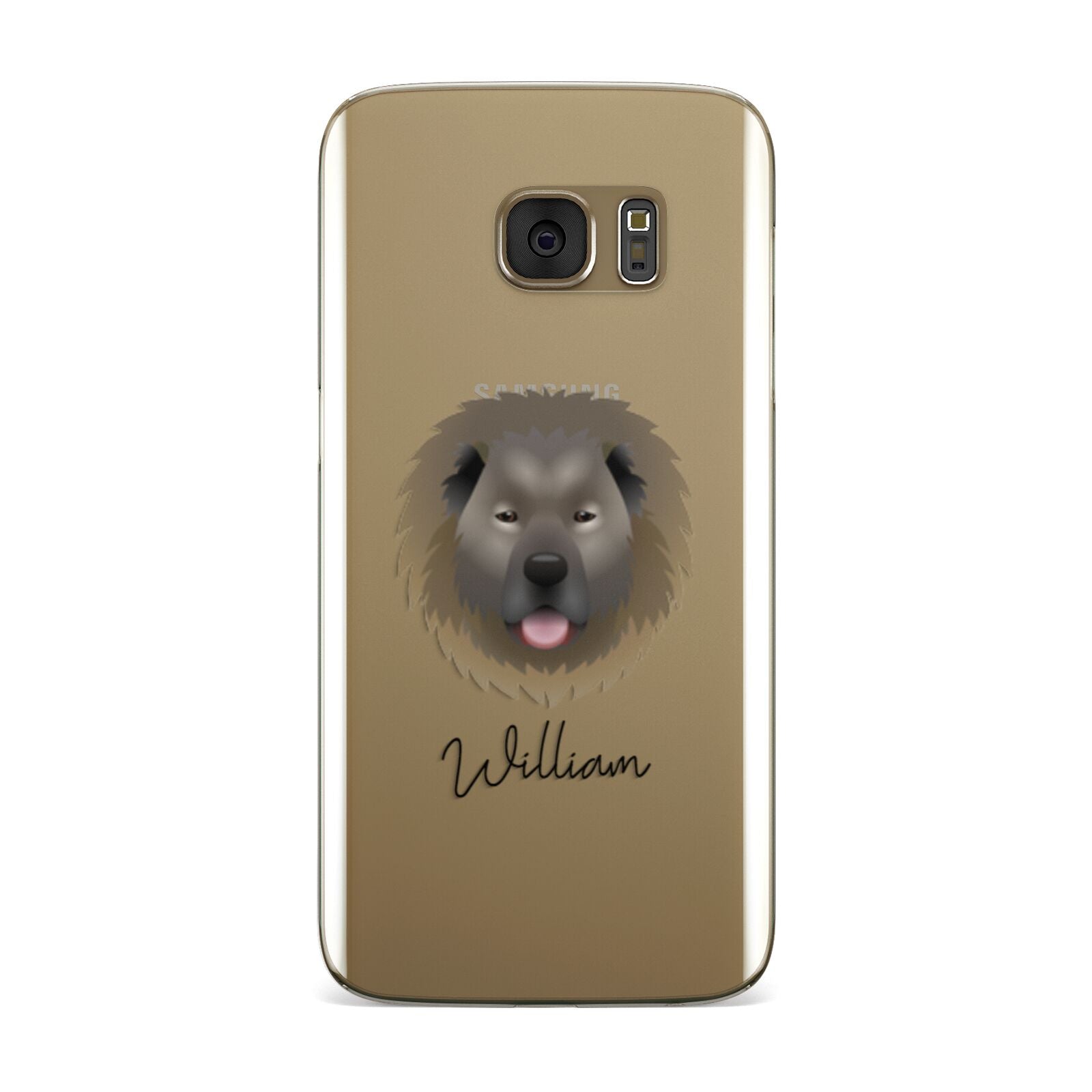 Causasian Shepherd Personalised Samsung Galaxy Case
