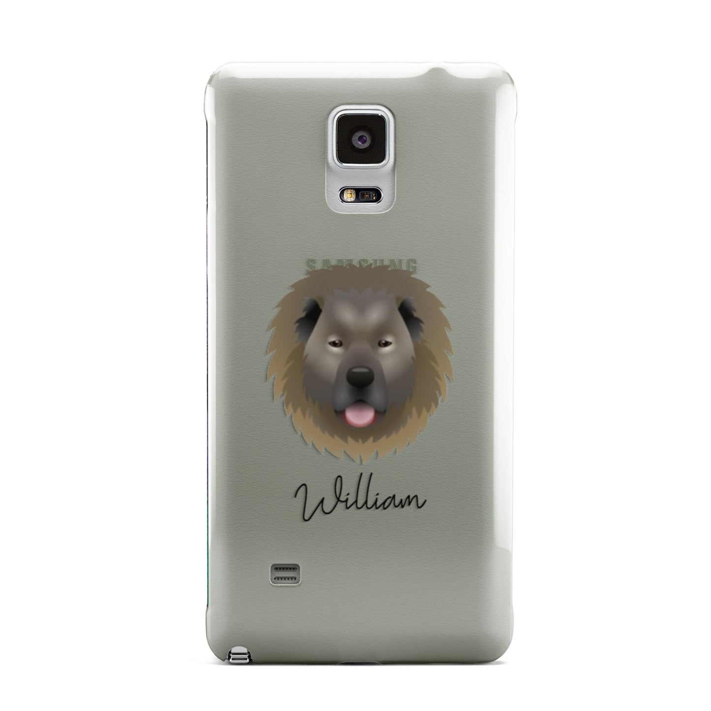 Causasian Shepherd Personalised Samsung Galaxy Note 4 Case