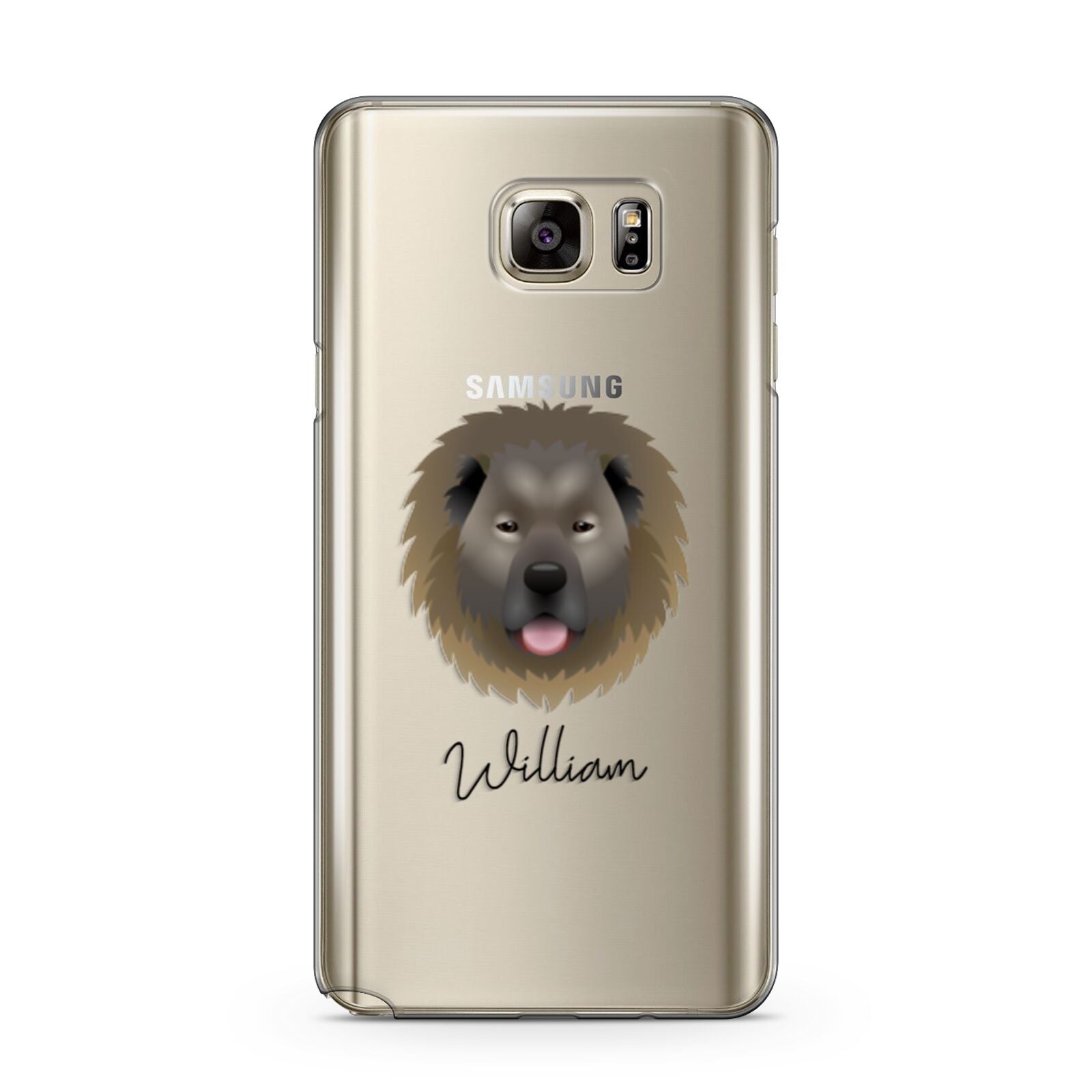 Causasian Shepherd Personalised Samsung Galaxy Note 5 Case