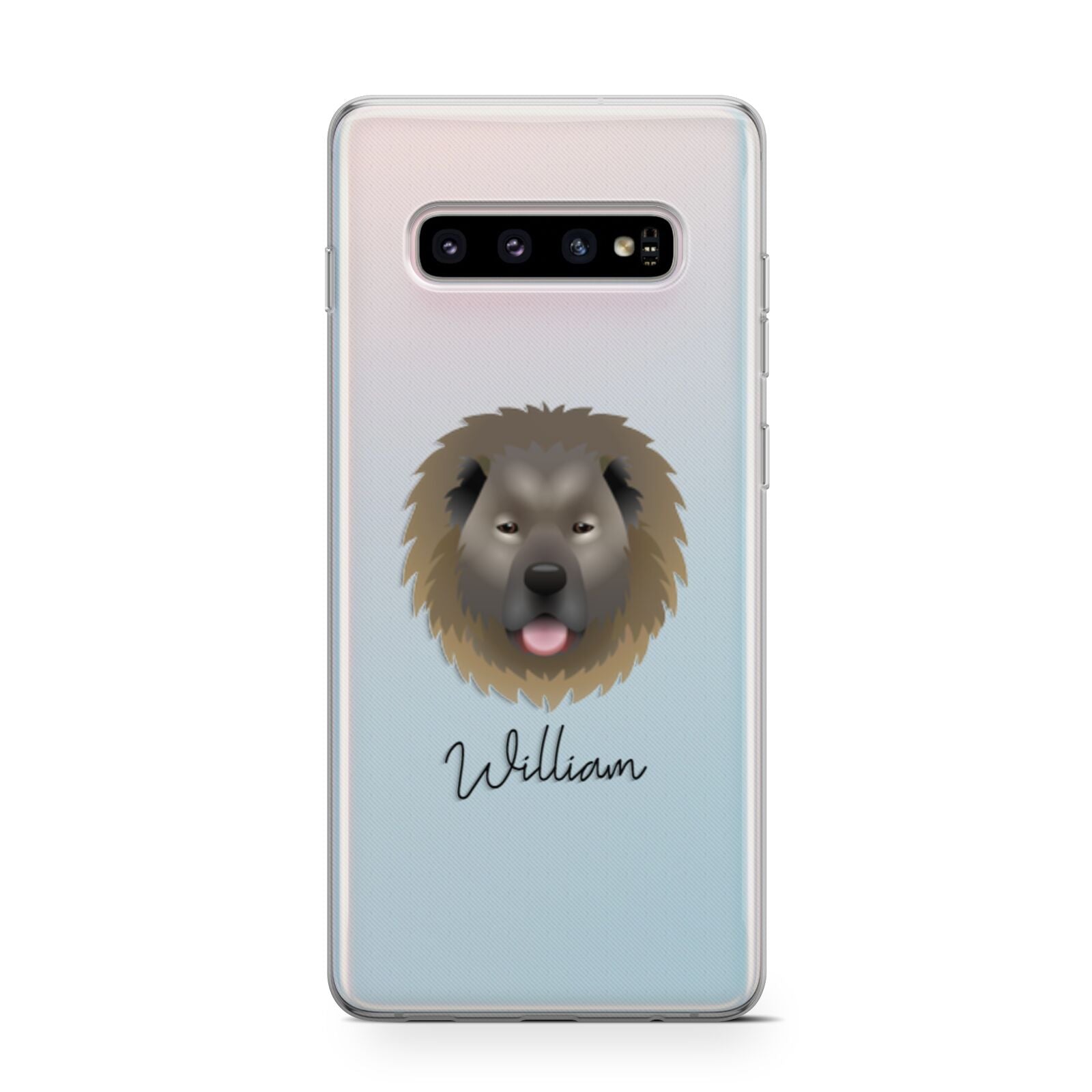 Causasian Shepherd Personalised Samsung Galaxy S10 Case