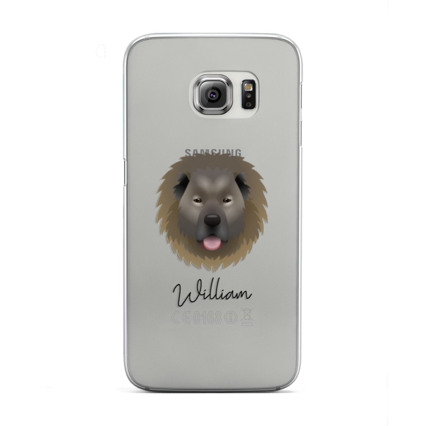 Causasian Shepherd Personalised Samsung Galaxy S6 Edge Case