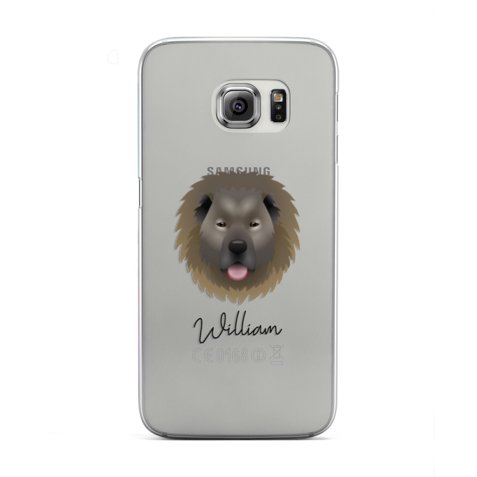 Causasian Shepherd Personalised Samsung Galaxy S6 Edge Case