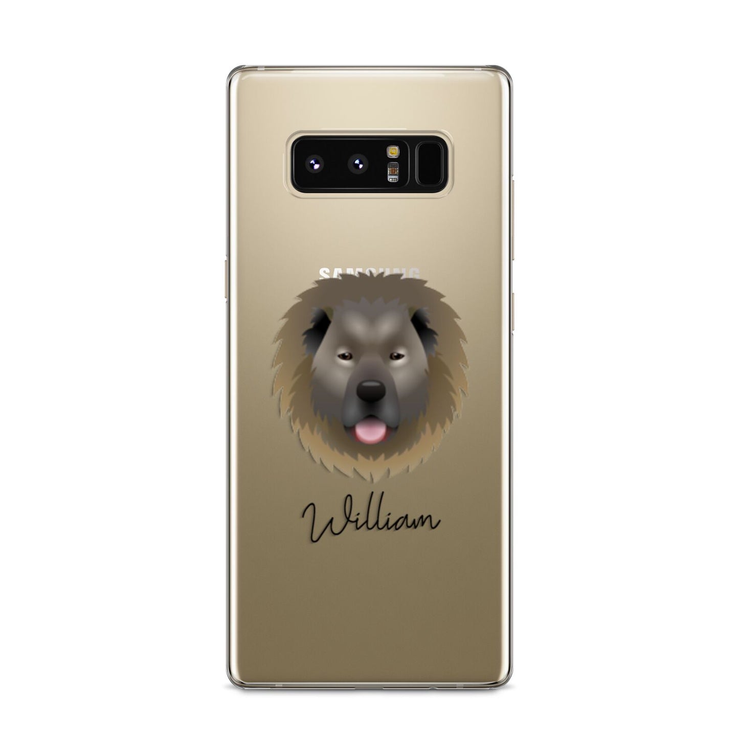 Causasian Shepherd Personalised Samsung Galaxy S8 Case