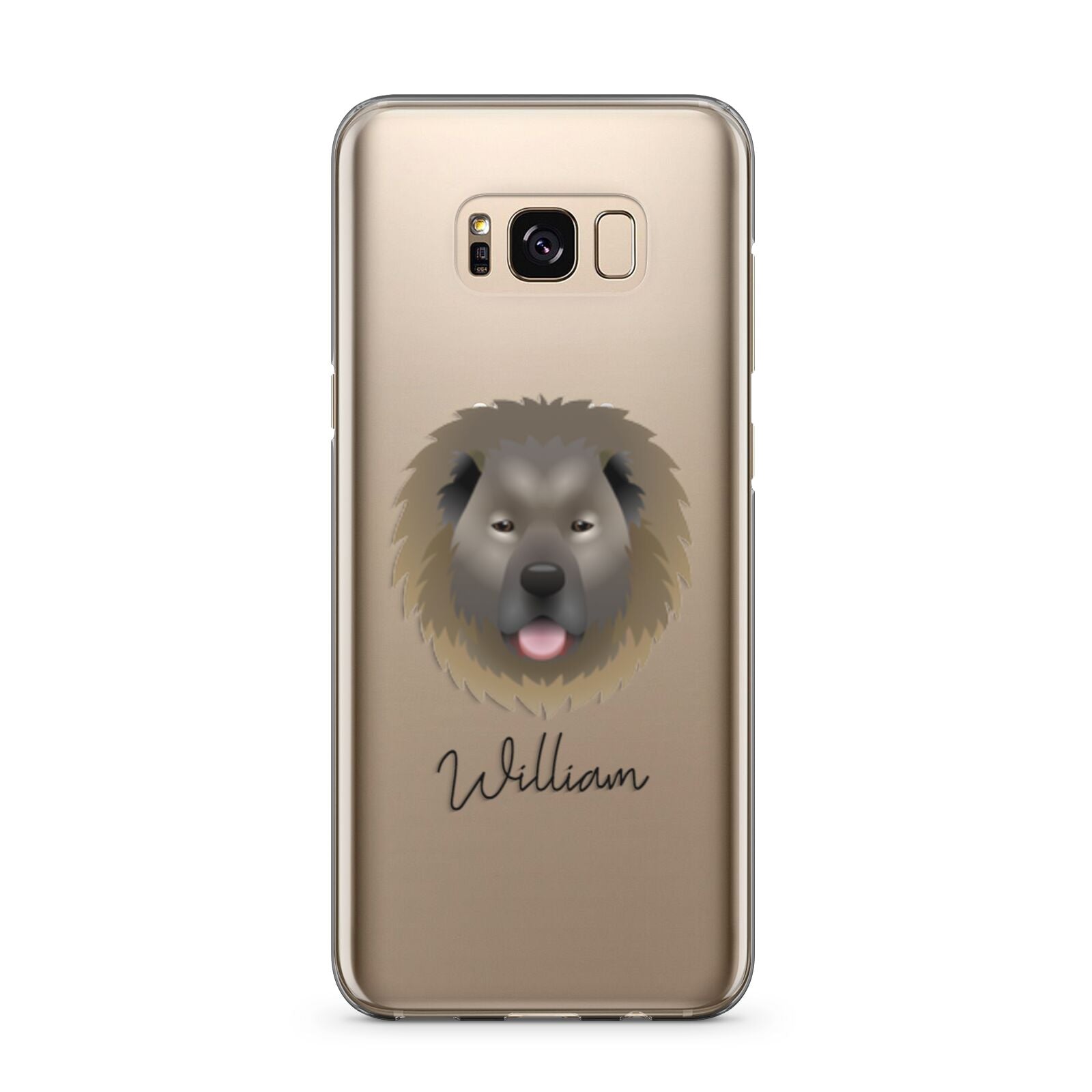 Causasian Shepherd Personalised Samsung Galaxy S8 Plus Case