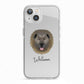 Causasian Shepherd Personalised iPhone 13 TPU Impact Case with White Edges