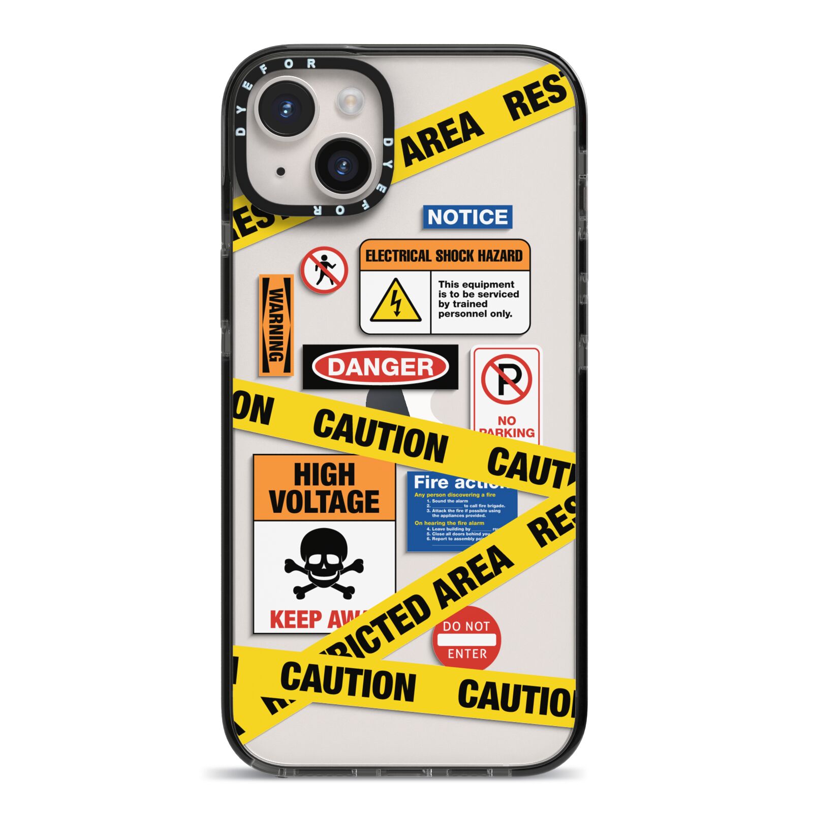 Warning Stickers (50 Pcs), Caution Vinyl Decal, Waterproof Sticker  Prohibition Sign Funny Pack Perfect For Macbook, Water Bottle, Laptop,  Phone, Hydro