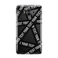 Caution Tape Custom Phrase Huawei Mate 10 Protective Phone Case