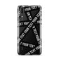 Caution Tape Custom Phrase Huawei P20 Phone Case