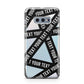 Caution Tape Custom Phrase Samsung Galaxy S10E Case