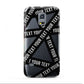 Caution Tape Custom Phrase Samsung Galaxy S5 Mini Case