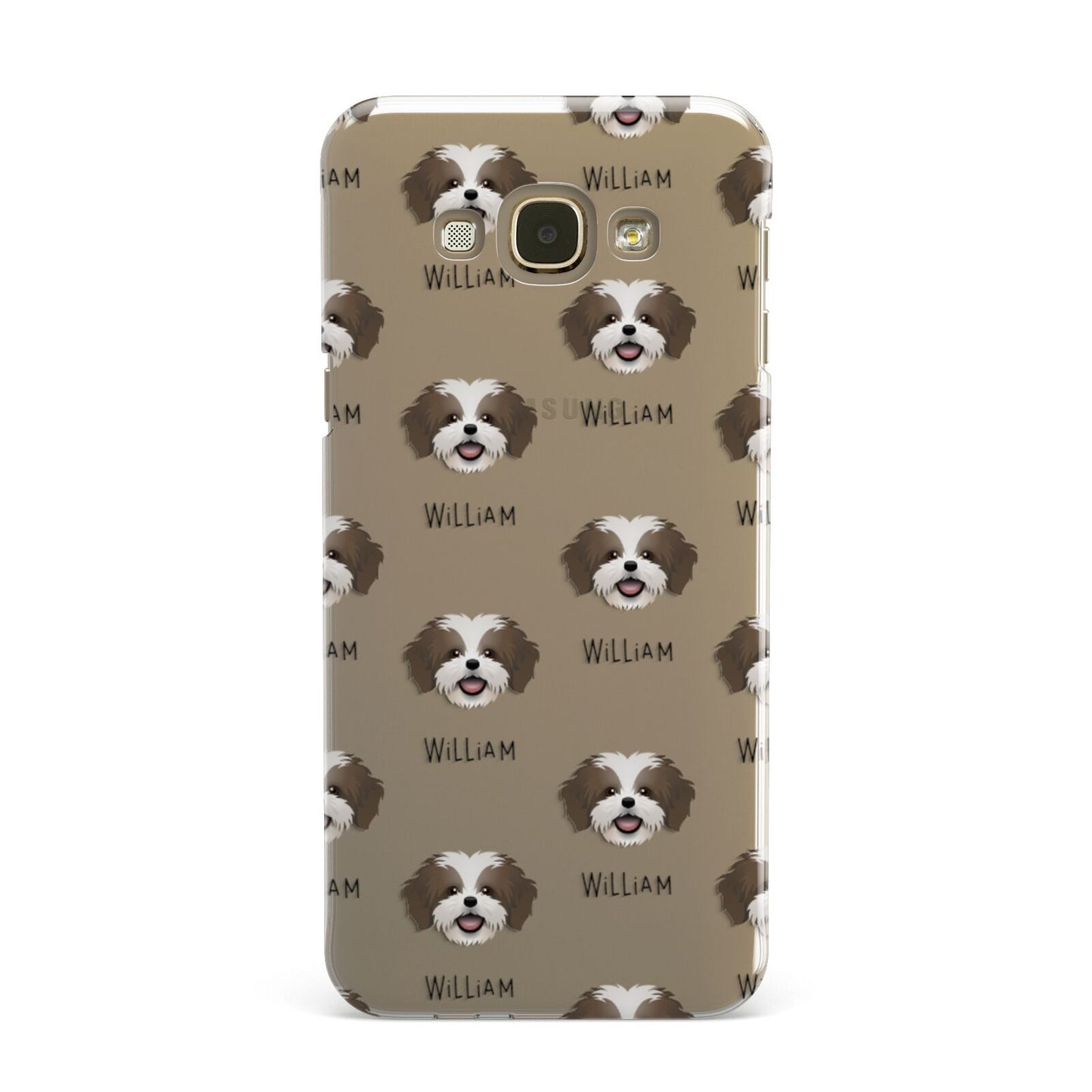 Cava Tzu Icon with Name Samsung Galaxy A8 Case