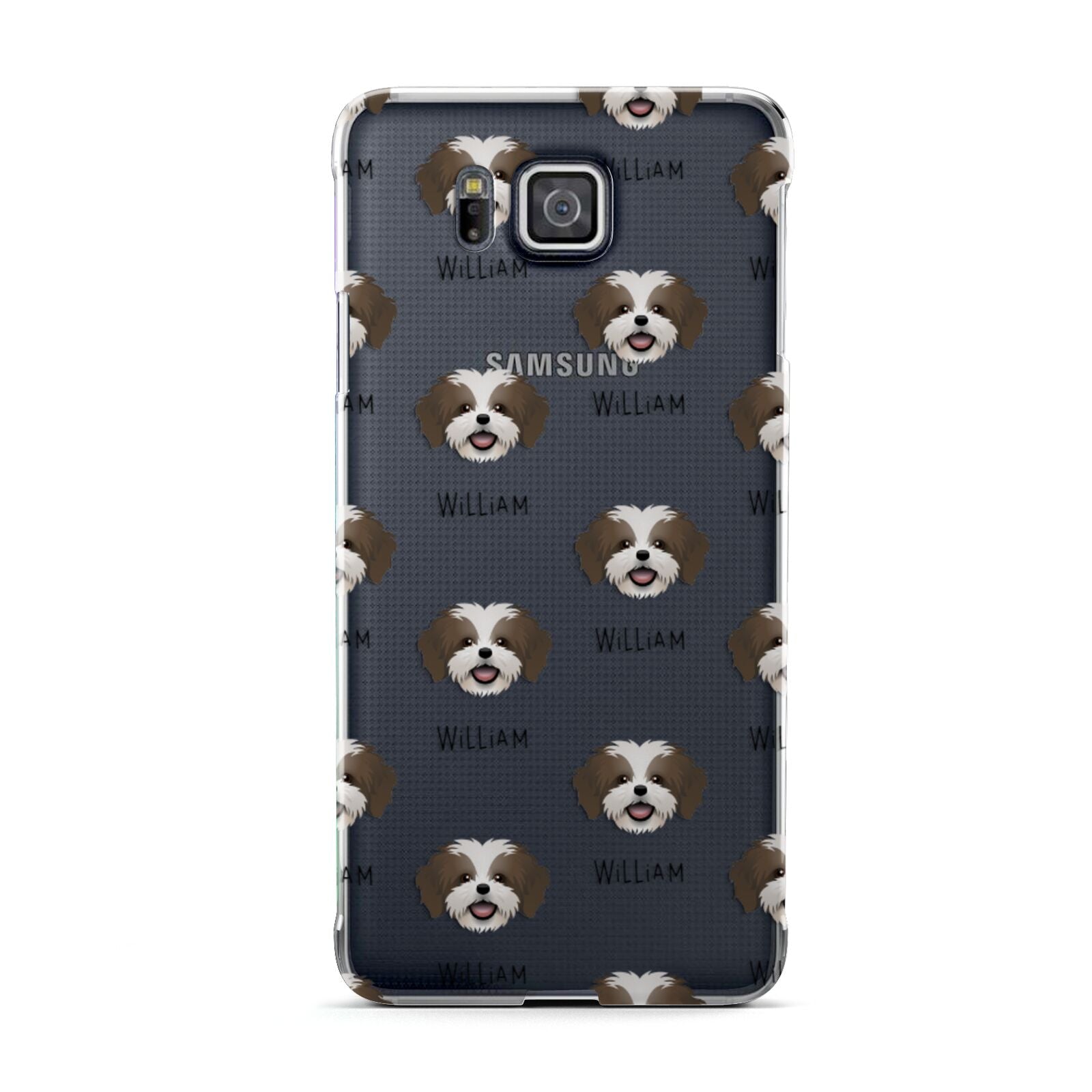 Cava Tzu Icon with Name Samsung Galaxy Alpha Case