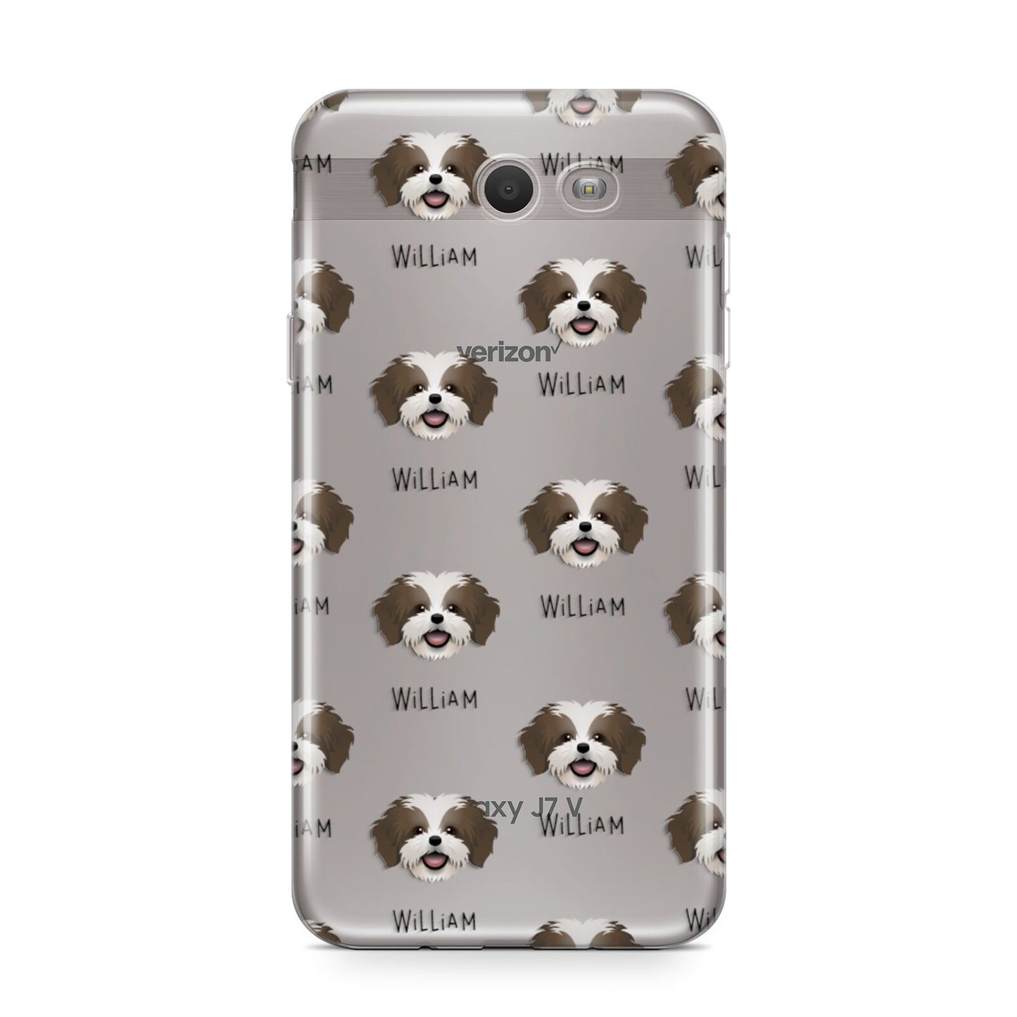 Cava Tzu Icon with Name Samsung Galaxy J7 2017 Case