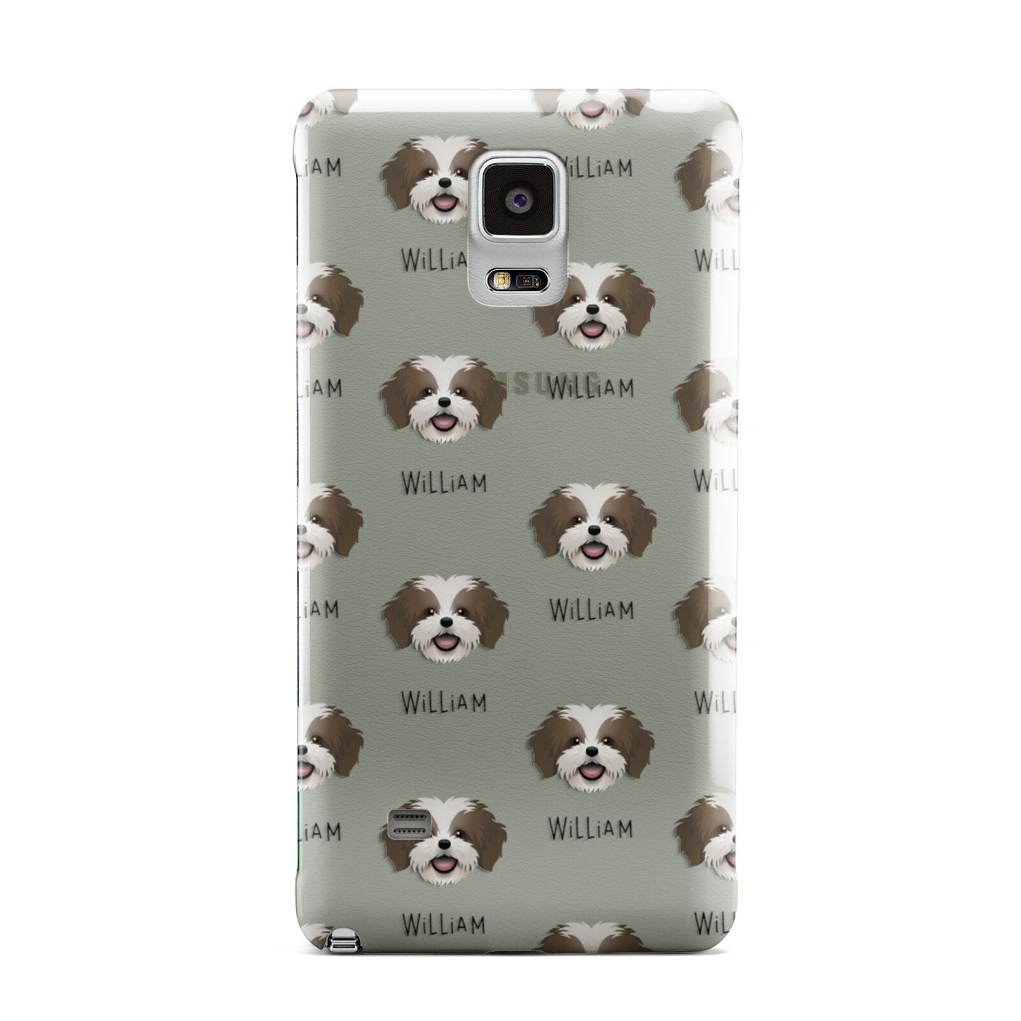 Cava Tzu Icon with Name Samsung Galaxy Note 4 Case
