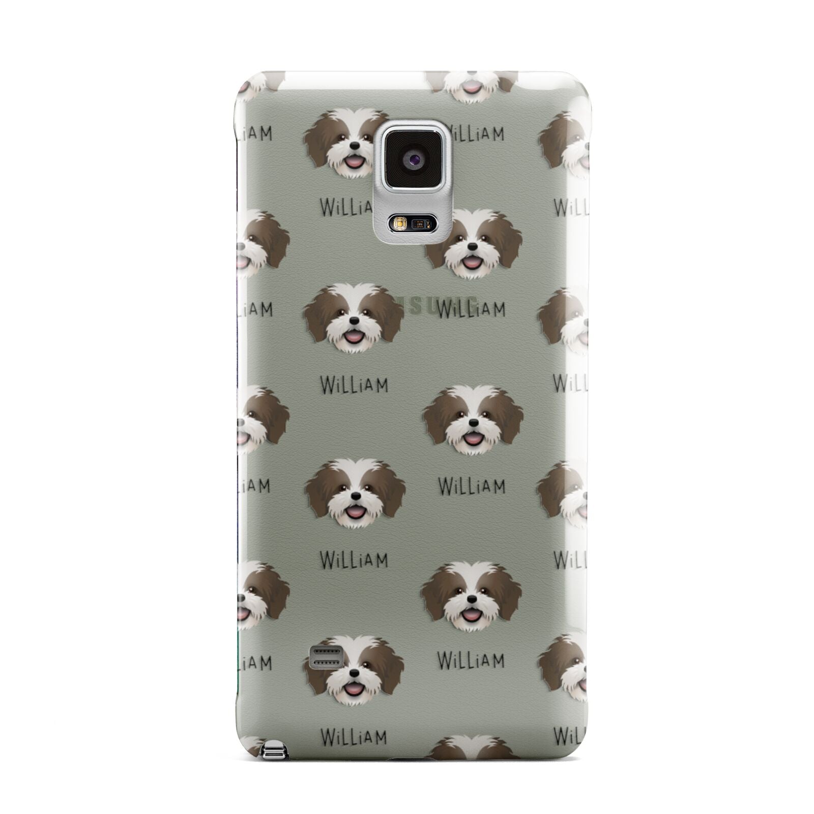 Cava Tzu Icon with Name Samsung Galaxy Note 4 Case