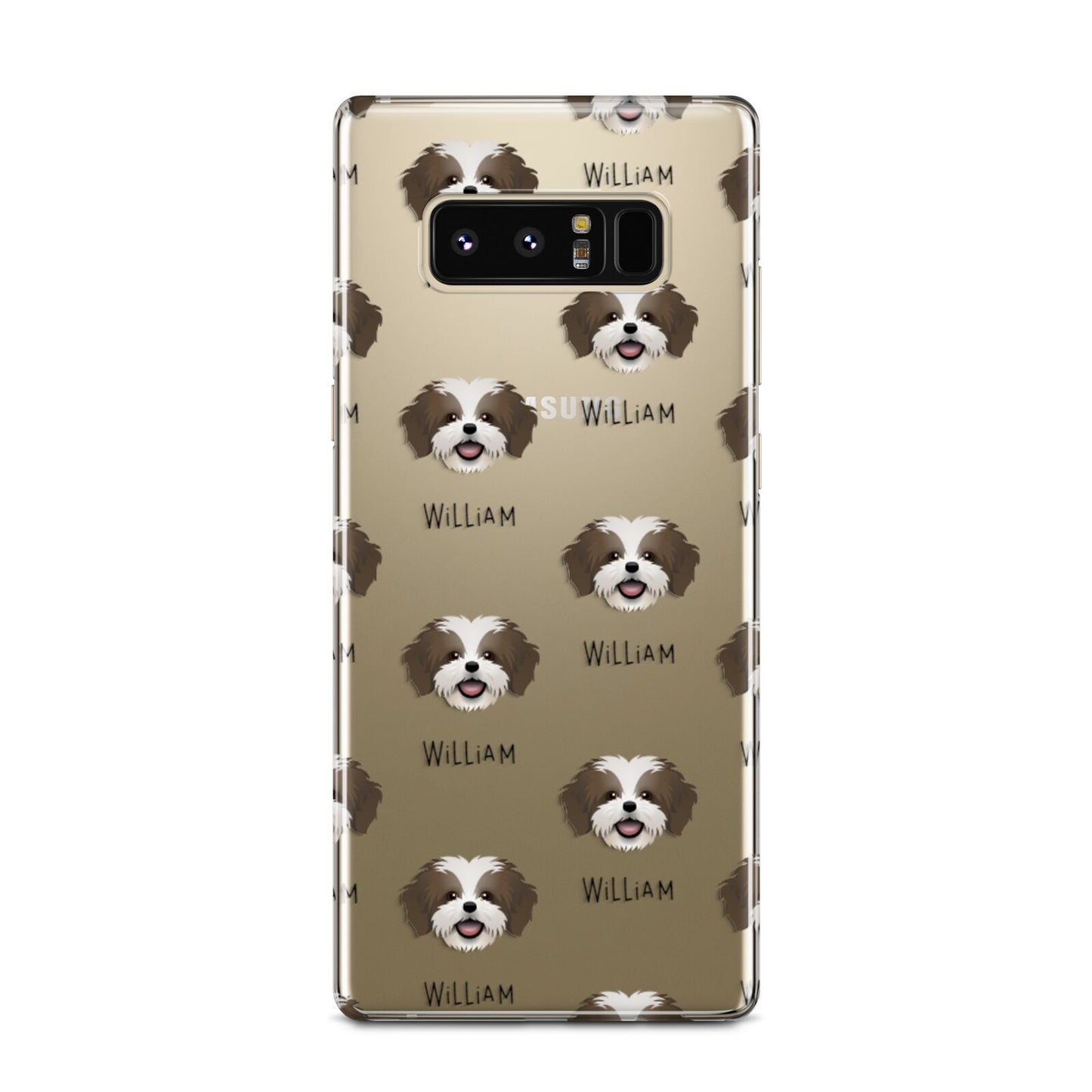 Cava Tzu Icon with Name Samsung Galaxy Note 8 Case