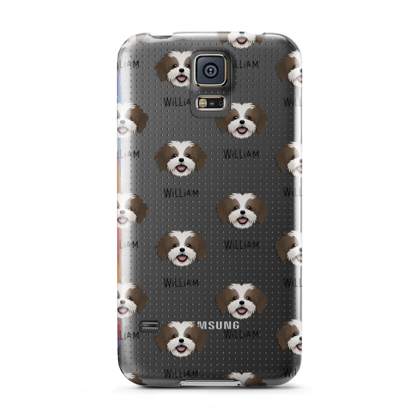 Cava Tzu Icon with Name Samsung Galaxy S5 Case