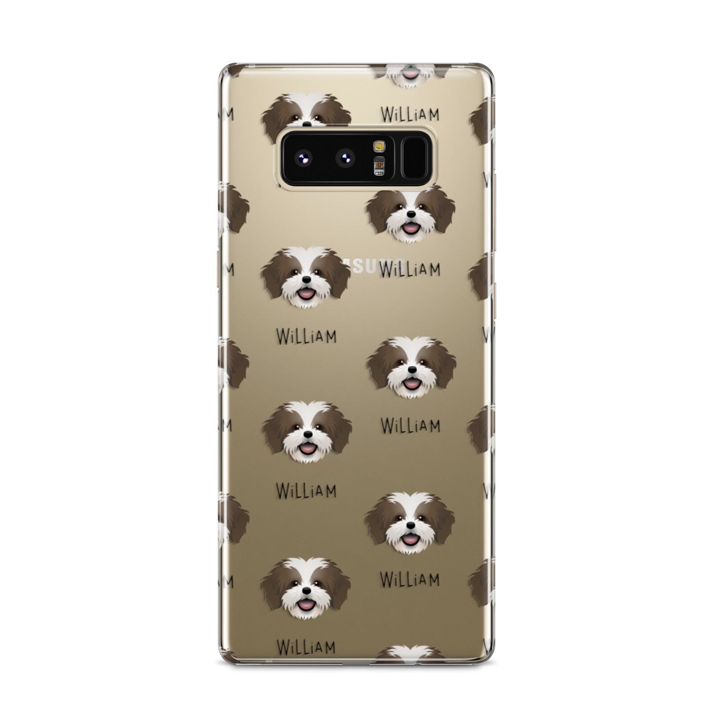 Cava Tzu Icon with Name Samsung Galaxy S8 Case