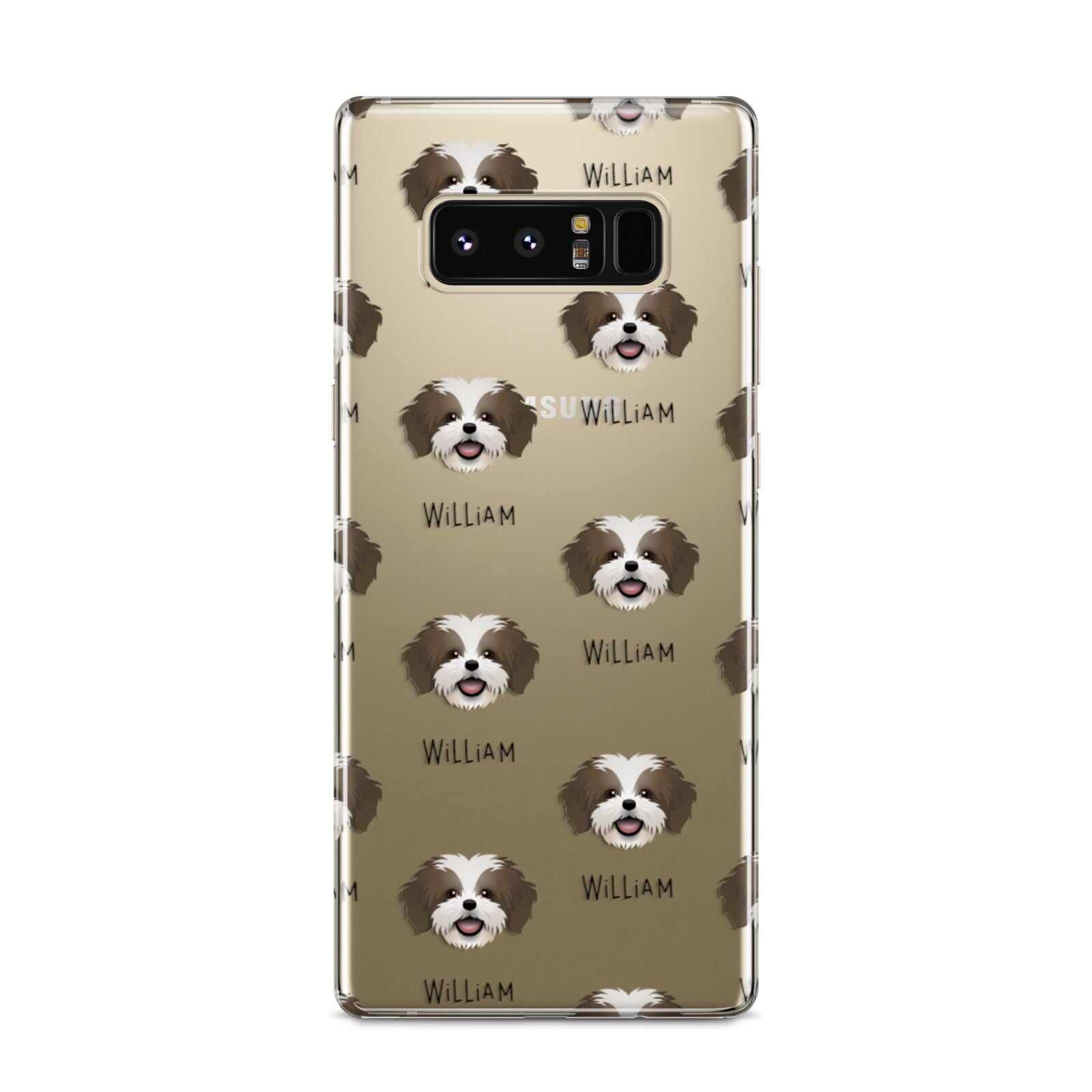 Cava Tzu Icon with Name Samsung Galaxy S8 Case