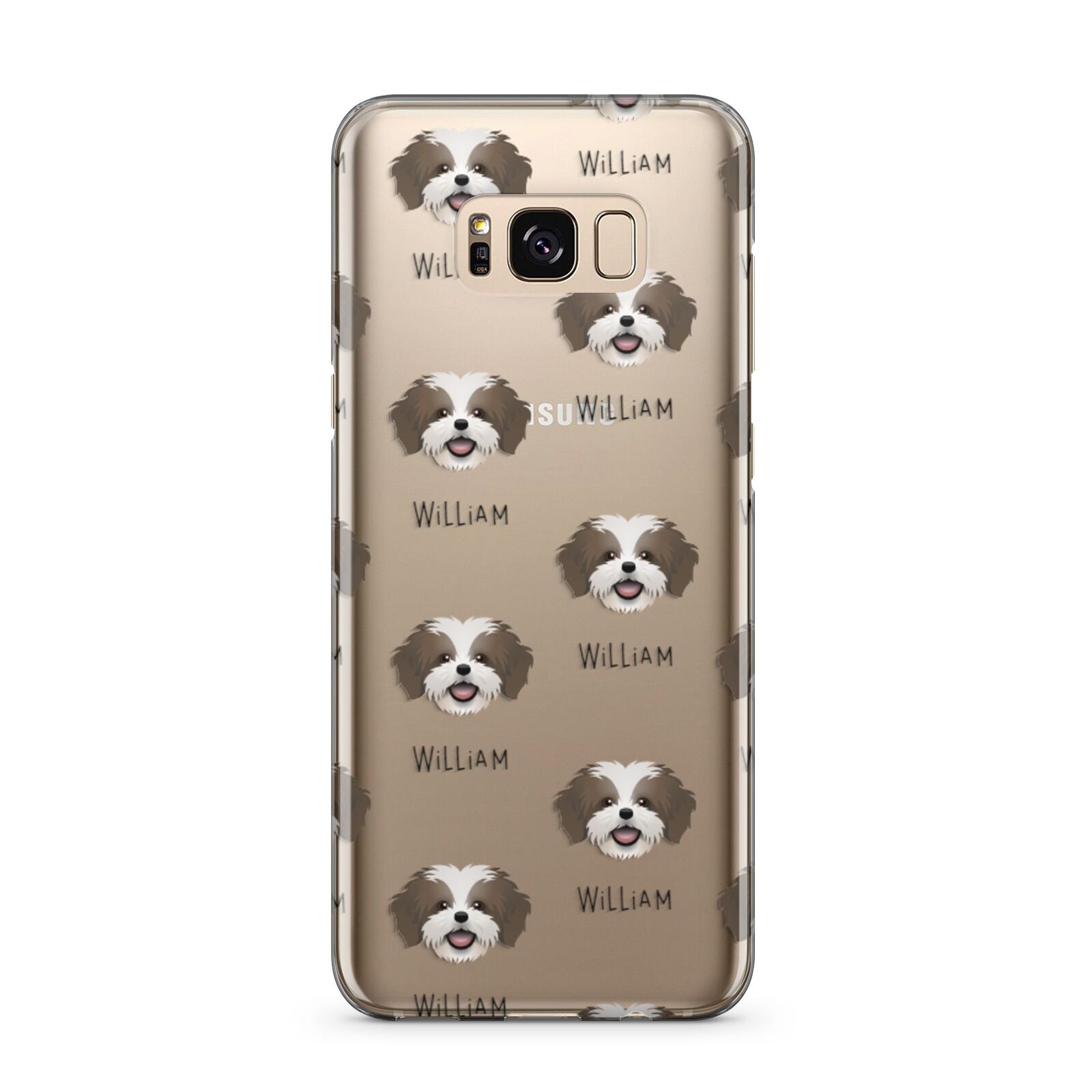 Cava Tzu Icon with Name Samsung Galaxy S8 Plus Case