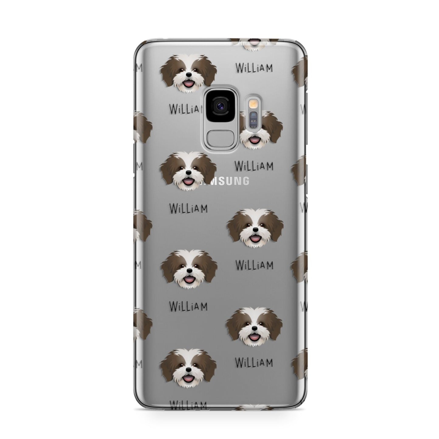 Cava Tzu Icon with Name Samsung Galaxy S9 Case