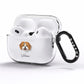 Cava Tzu Personalised AirPods Pro Clear Case Side Image