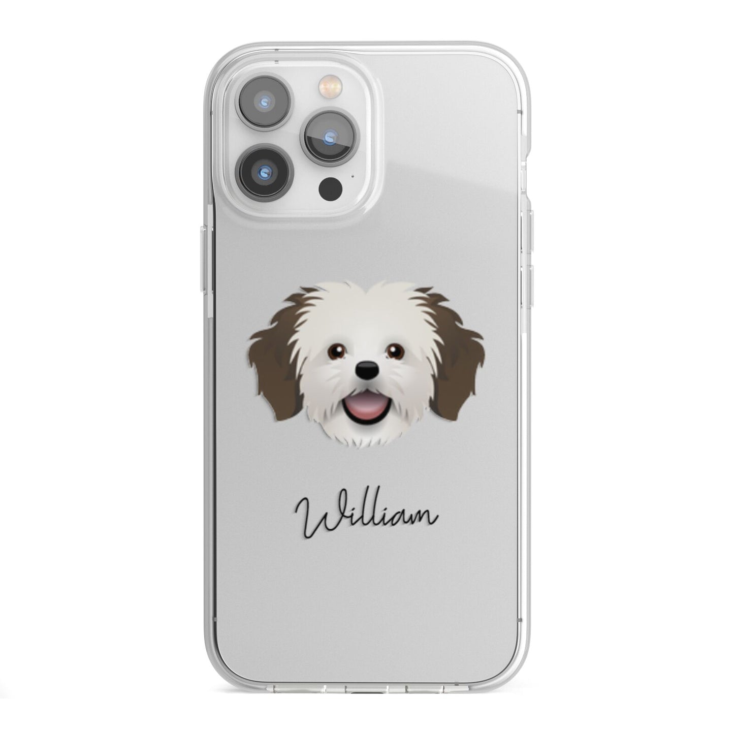 Cava Tzu Personalised iPhone 13 Pro Max TPU Impact Case with White Edges