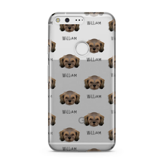 Cavachon Icon with Name Google Pixel Case