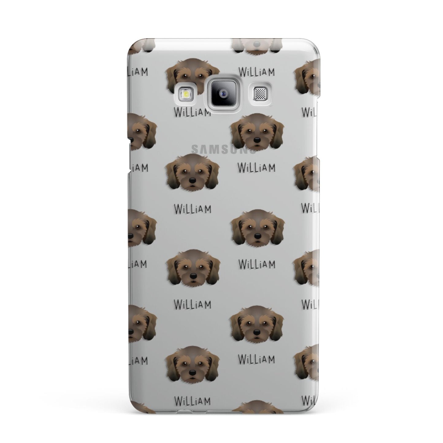 Cavachon Icon with Name Samsung Galaxy A7 2015 Case