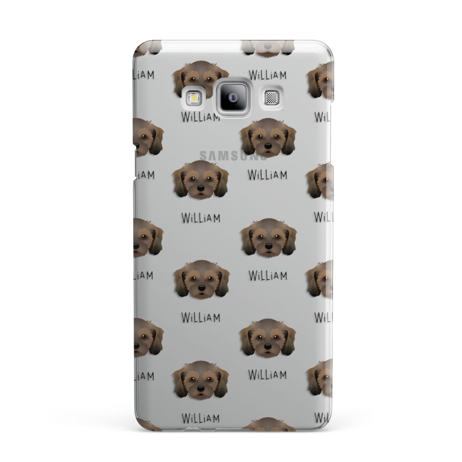 Cavachon Icon with Name Samsung Galaxy A7 2015 Case