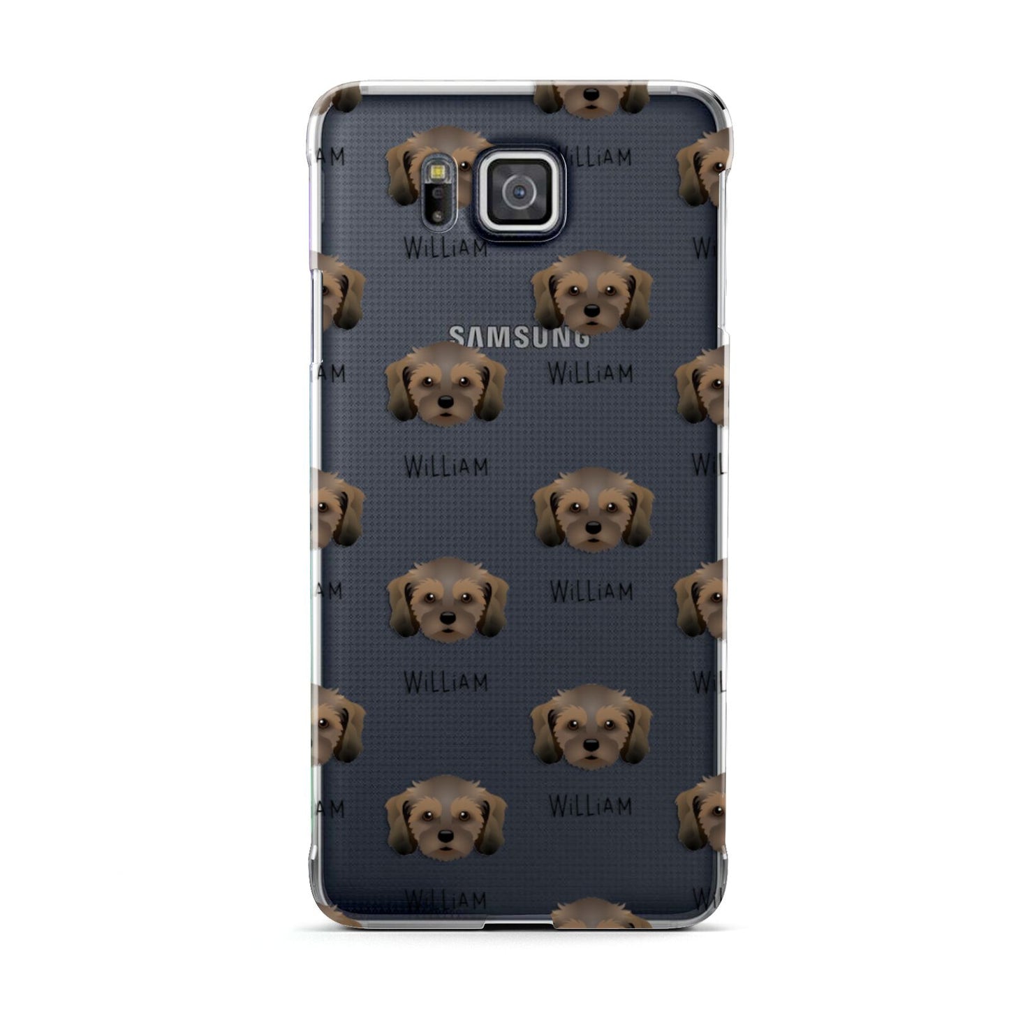 Cavachon Icon with Name Samsung Galaxy Alpha Case