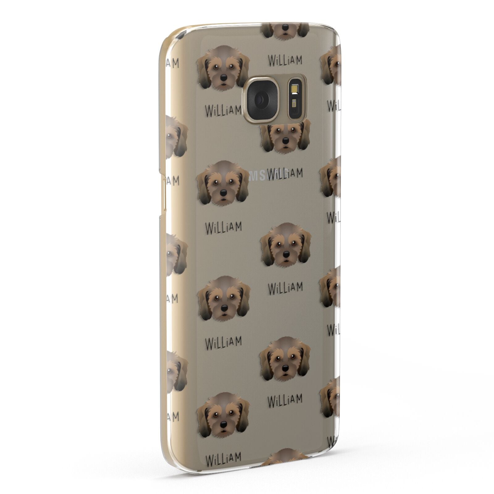 Cavachon Icon with Name Samsung Galaxy Case Fourty Five Degrees