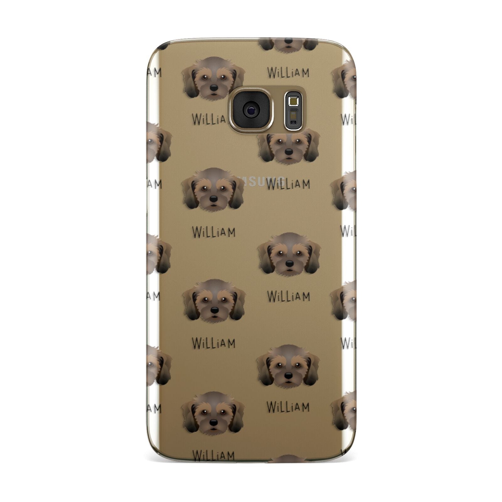 Cavachon Icon with Name Samsung Galaxy Case