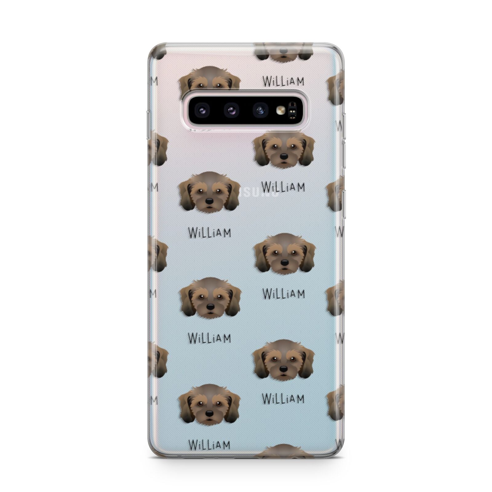 Cavachon Icon with Name Samsung Galaxy S10 Plus Case