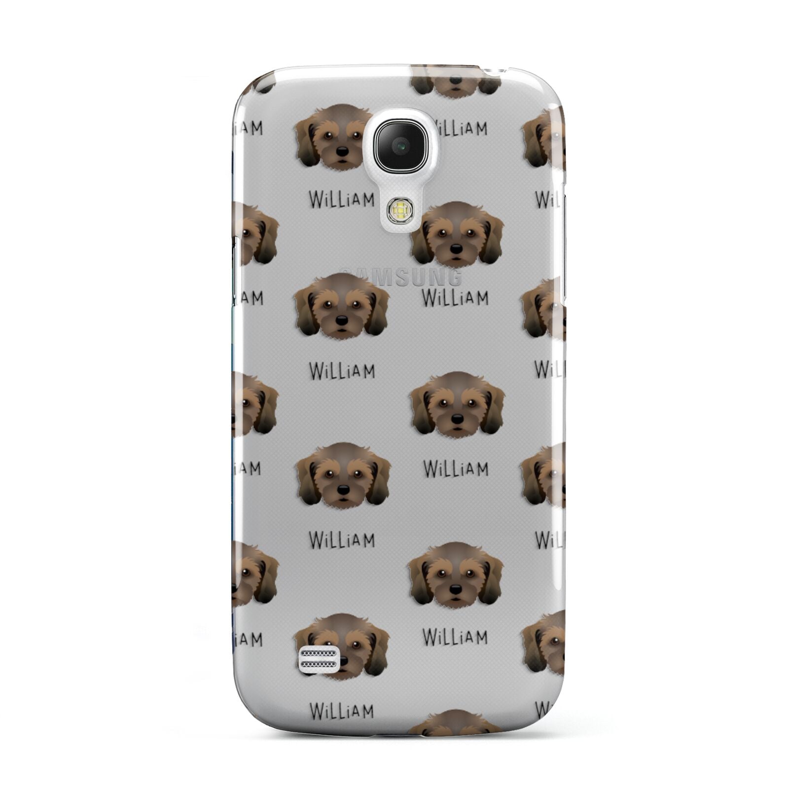 Cavachon Icon with Name Samsung Galaxy S4 Mini Case