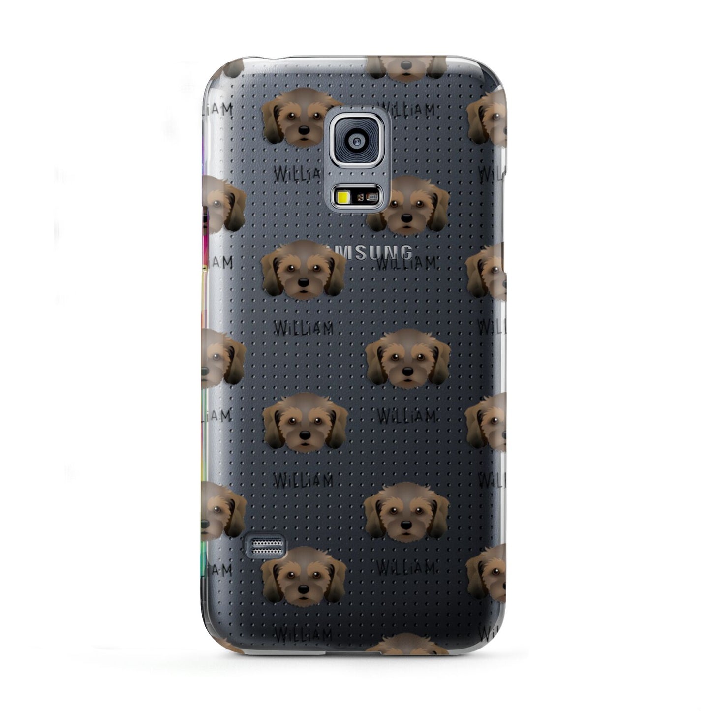 Cavachon Icon with Name Samsung Galaxy S5 Mini Case